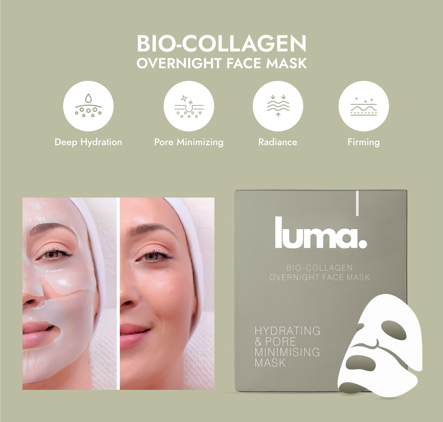 Luma Bio-Collagen Overnight Face Mask